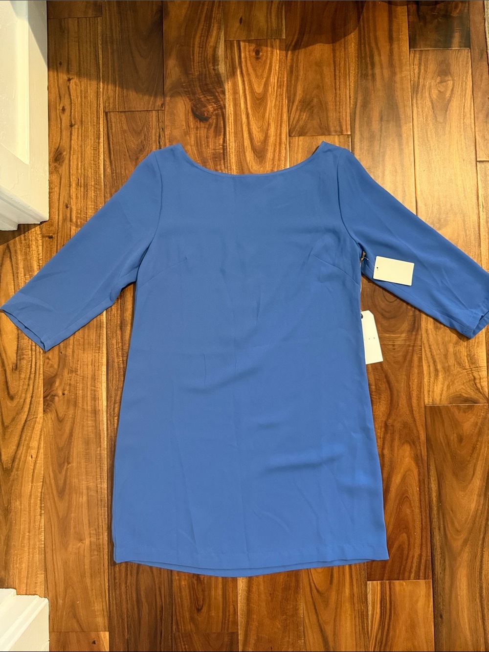 Leith Periwinkle Scoop-Neck Shift Dress, size small, NWT